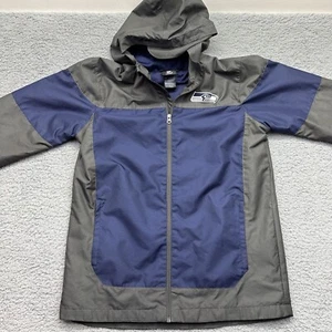 NFL Team Apparel Youth Size XL / 18 Seattle Seahawks Hooded Full Zip Jacket - Picture 1 of 10