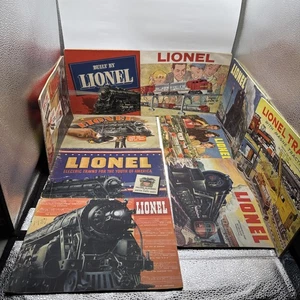 LOT OF 10 ORIGINAL LIONEL TRAINS CATALOGS 1937,1939,1940-41,1947,48,49,50,56,60 - Picture 1 of 24