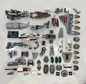 LEGO Star Wars Ship Parts Lot Windshields Wings Engine Parts Huge - Picture 1 of 4