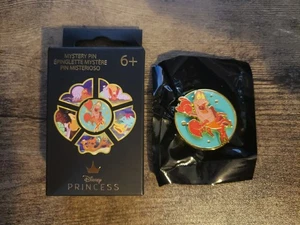 Loungefly Disney The Little Mermaid Sebastian Spinning Mystery Box Puzzle Pin - Picture 1 of 2