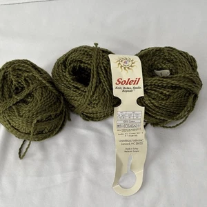 Soleil 100% Algodón 90 Yardas Talla 4 Lote De 3 Nuevo - Imagen 1 de 4