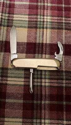 84mm VICTORINOX, Aprendiz, Latão, Canivete Suíço - Imagem 1 de 4