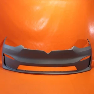 TESLA MODEL X FRONT BUMPER 2023 2024 1588184-00-B PLAID NON SENSOR OEM - Picture 1 of 10