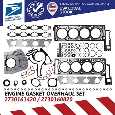 Kit de reparación de junta de culata de motor apto para Mercedes-Benz ML550 SL550 CL550 Foto 1 de 4