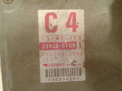 Engine Computer ECM ECU PCM Module 1996 96 Chevy Geo METRO 33920-51GD - Immagine 1 di 3