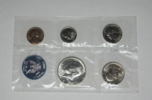 1965 U.S. Special Mint Set * Five Uncirculated Coins * Sealed * No Envelope - Picture 1 of 2