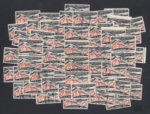 Postage Stamps for Crafting: 1957 3¢ Geophysical Yr, Multicolor; 50 USED STAMPS - Picture 1 of 1