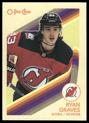 2023-24 O-Pee-Chee #368 Ryan Graves Pee-Chee - Retro - Image 1 of 2