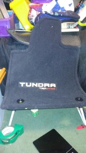 2014-2020 Toyota Tundra TRD Double Cab Floor Mats 2 Of The Front Seat Ones - Picture 1 of 1