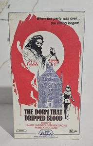 Dorm that Dripped Blood ( Factory Sealed Vhs 1984 Media Release) - Picture 1 of 6