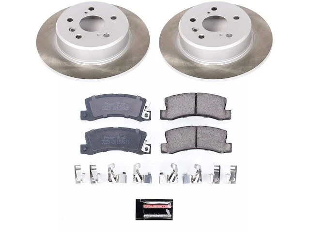 Kit de pastillas de freno trasero y rotor para 99-03 Lexus RX300 AWD TH77R1 Foto 1 de 1