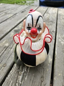 A Dynasty Doll Spinning Clown Cardinal Inc. 1983 Wind-Up Music Figure w/ Tag - Bild 1 von 11
