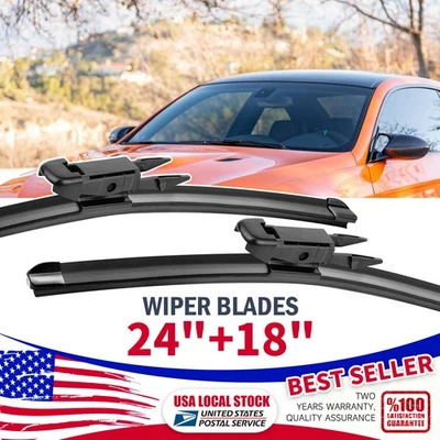 Juego de limpiaparabrisas de 24"+18" para BMW 435i 428i 328i GT xDrive 2014-2016 Foto 1 de 4