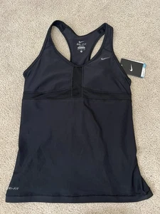 Neu mit Etikett Nike Dri Fit Damen-Tanktop MEDIUM schwarz Regal-BH  - Bild 1 von 6