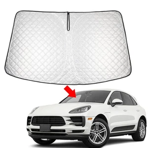 Faltbarer Sonnenschutz für die Windschutzscheibe für Porsche Macan 2014-24 Auto - Picture 1 of 18