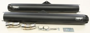 Two Brothers 005-4150499D-B Slip-On Exhaust, Black, Honda Goldwing / F6B - Picture 1 of 1