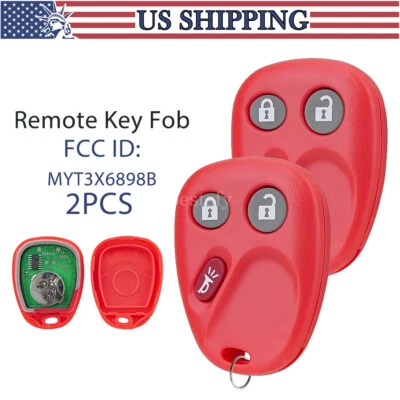 2 para 2002 2003 2004 2005 2006 2007 2008 2009 GMC Envoy mando a distancia sin llave llavero Foto 1 de 4