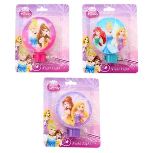 Disney Princesses Nightlight Night Light Ariel, Rapunzel, Cinderella, Belle NEW - Picture 1 of 6