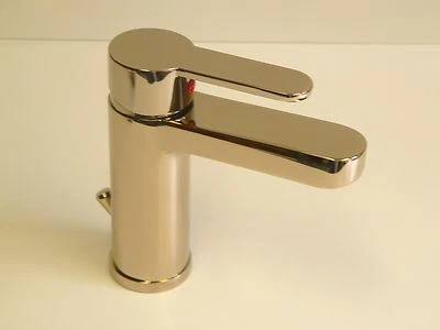 Schütte Robinet de Lavabo Laiton Massif,Mitigeur à Levier Unique Robinet - Photo 1/4