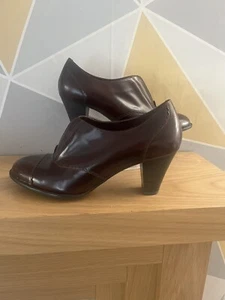 Scarpe donna Clarks Softwear Oxblood tacco Oxblood taglia 4 nuove senza scatola - Foto 1 di 7