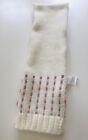 Toby & Me Ivory Pink Peach Blue Winter Girl’s Knit Scarf Size 4-14