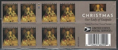 Mint US Our Lady of Guápulo Booklet Pane of 20 Forever Stamp Scott# 5525a (MNH) - Image 1 of 2