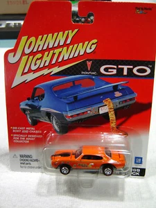Johnny Lightning 1969 Pontiac GTO JUDGE SUPER STOCK JOLLY OLLY ORANGE 1/64 NEW - Picture 1 of 2
