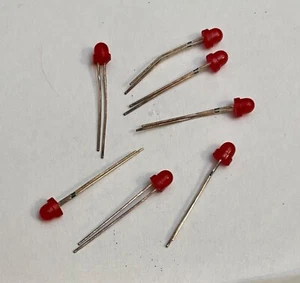 Monsanto MV5077B Rojo LED, Lote de 7 piezas. - Imagen 1 de 1
