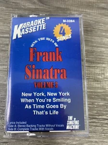 Karaoke Kassette Frank Sinatra Vol.3 Cassette Tape - Picture 1 of 8