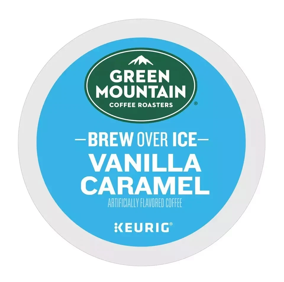 Green Mountain Coffee Roasters Brew Over Ice Vanilla Caramel,400 K-Cups bulk - Image 1 of 1