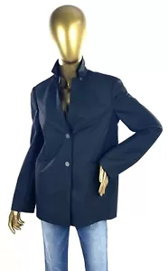 NWT Bottega Veneta Women’s Boyfriend Blazer Logo Button Sz IT 42 US M - Picture 1 of 12