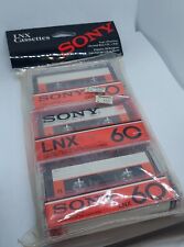 UPC 027242001329 product image for   Sony LNX 60 Sealed Audio Cassette Tapes (One Sealed Tape) Japan / USA Made | upcitemdb.com