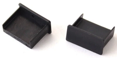 MARKENLOS Schutz Stecker (Staub/Schmutz/Feuchtigkeit) ohne Griff für USB A-Buchse, 2 Stück