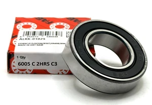 FAG 6005 2HRS C3 RODAMIENTO RÍGIDO DE BOLAS GOMA SELLADO 25x47x12 mm - Imagen 1 de 4