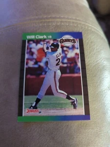 Will Clark 1989 Donruss #249 San Francisco Giants - Picture 1 of 2