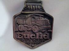 Antique Vtg Pocket Watch FOB Euclid Earth Moving Equipment Dump Truck Tractor