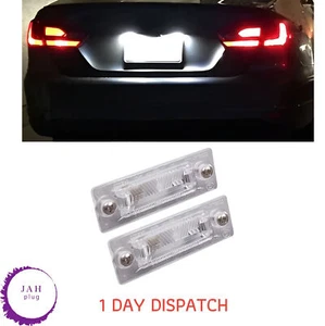 2X NUMBER PLATE LIGHT LICENCE LENS LAMP BULB FOR VW GOLF CADDY TOURAN 3B5943021E - Picture 1 of 8