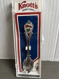 Knotts Berry Farm Löffel Made in USA mit Original Etui Muschelschale Vergnügungspark - Bild 1 von 11
