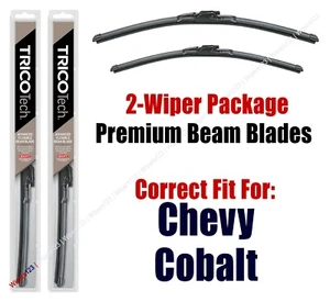 Wipers 2pk Beam Wiper Blades fits 2005-2010 Chevrolet Chevy Cobalt 19220/19170 - Picture 1 of 1