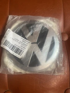 VW TOURAN 12.5cm Rear Boot Badge / Tailgate Emblem 1T0853630A - Genuine! - Picture 1 of 4