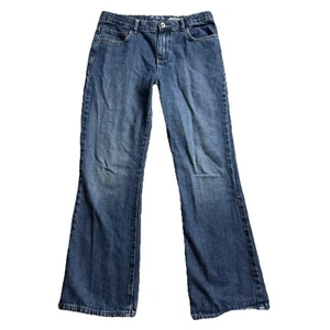 Childrens Place Denim Blue Jeans Boys Size 12 Husky Boot Cut Adjustable Waist - Picture 1 of 13