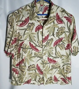Camisa Roundtree and Yorke Caribbean 2XT para hombre 100 % rayón - Imagen 1 de 5