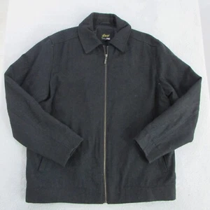 Lowes Jacket Mens Large Black Wool Blend Perizzi - Picture 1 of 9