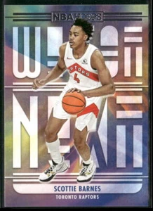 Scottie Barnes 2021-22 Hoops We Got Next #4 - Toronto Raptors - Picture 1 of 2