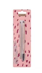 Real Techniques Painted Liner & Brow Duo Wild At Heart Range Brush Set - Picture 1 of 2