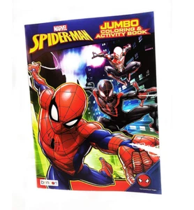 Spider-Man Jumbo Coloring and Activity Book - 96 pages - Foto 1 di 1