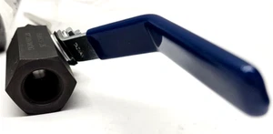 NIBCO 1/2", 2000 PSI WOG, CARBON STEEL BALL VALVE T580CSR25 - Picture 1 of 4