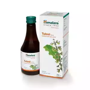 Himalaya Wellness Pure Herbs Tulasi Sirup 200ml lindert Husten und Erkältung - Bild 1 von 12