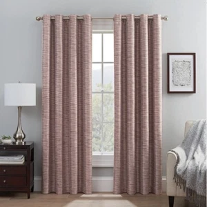 Eclipse Dylan 2-Pack Blackout Curtains, Blush, 52X63 - Picture 1 of 1