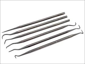 Faithfull - Picks & Carvers Set of 6 Stainless Steel - Bild 1 von 1